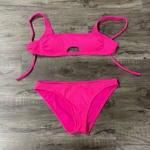 NWOT Target Pink Bikini Set
